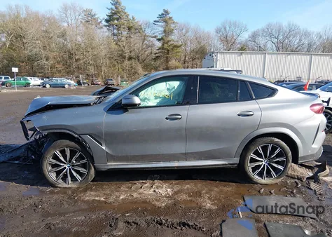 2025 BMW X6 xDrive40I from USA, damaged, VIN 5UX33EX07S9X50533